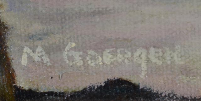 M. Goergen Original Oil on Canvas