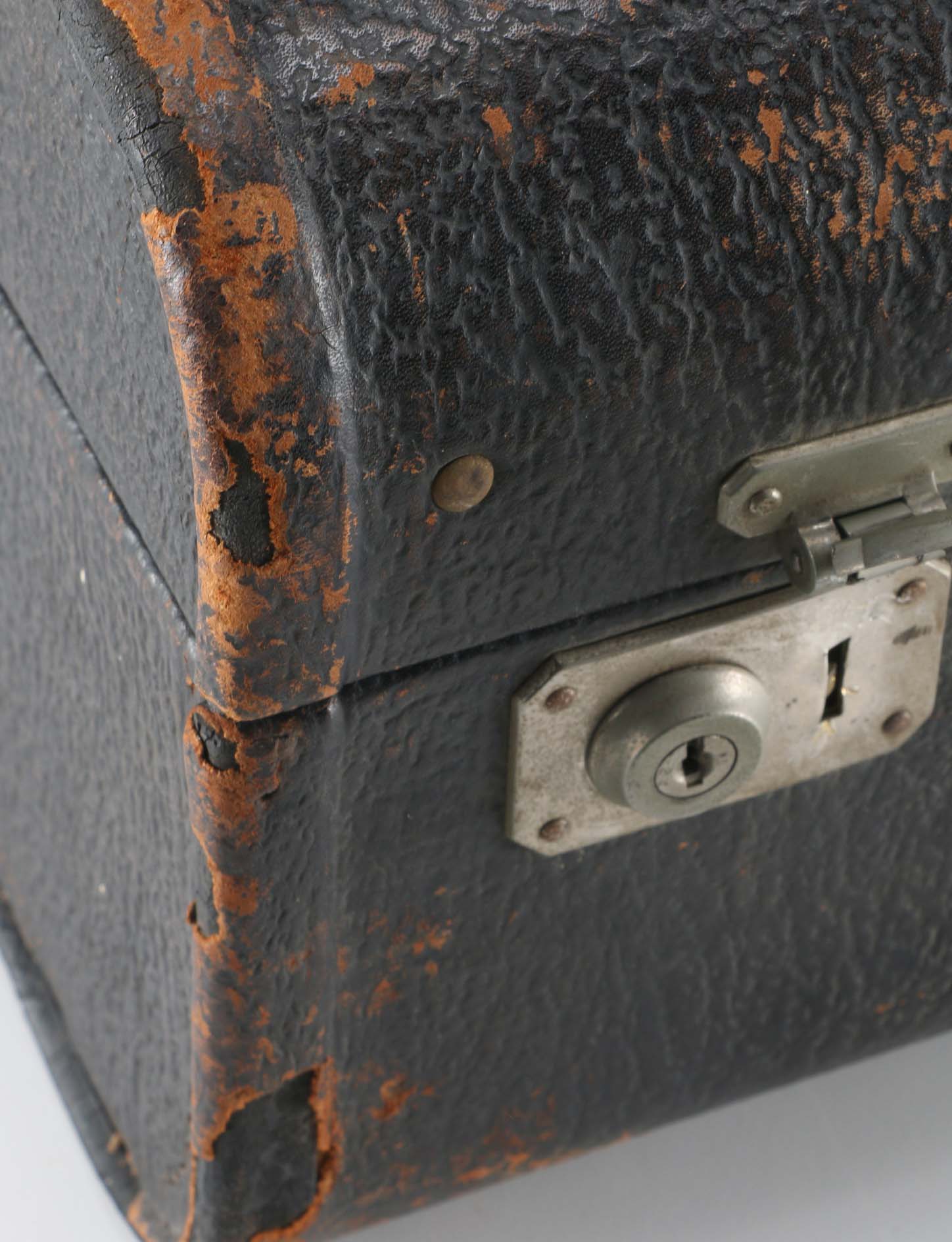 Vintage Mendel Leather Suitcase