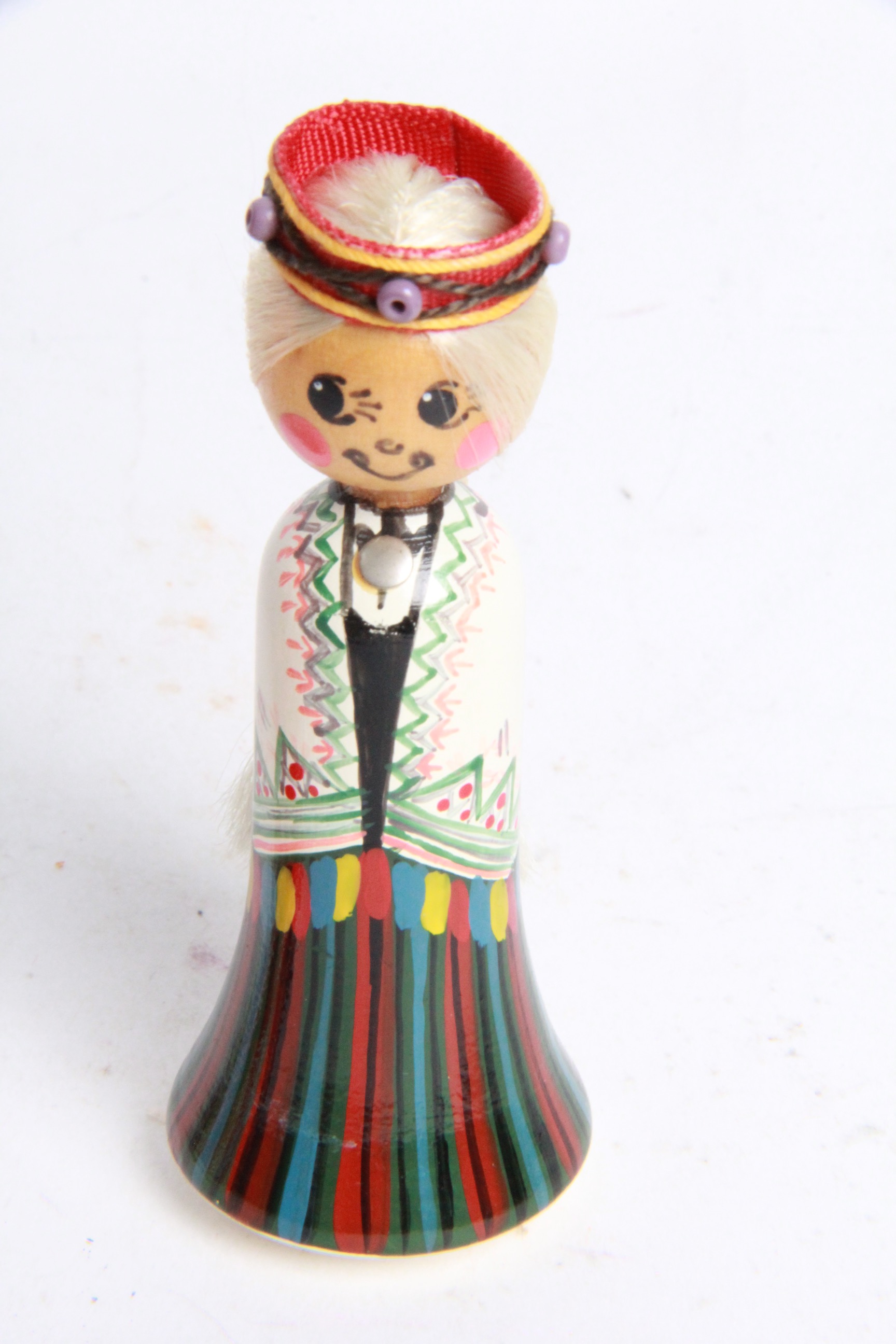 Circa 1960s Soviet Latvian Daiļrade Wooden Dolls