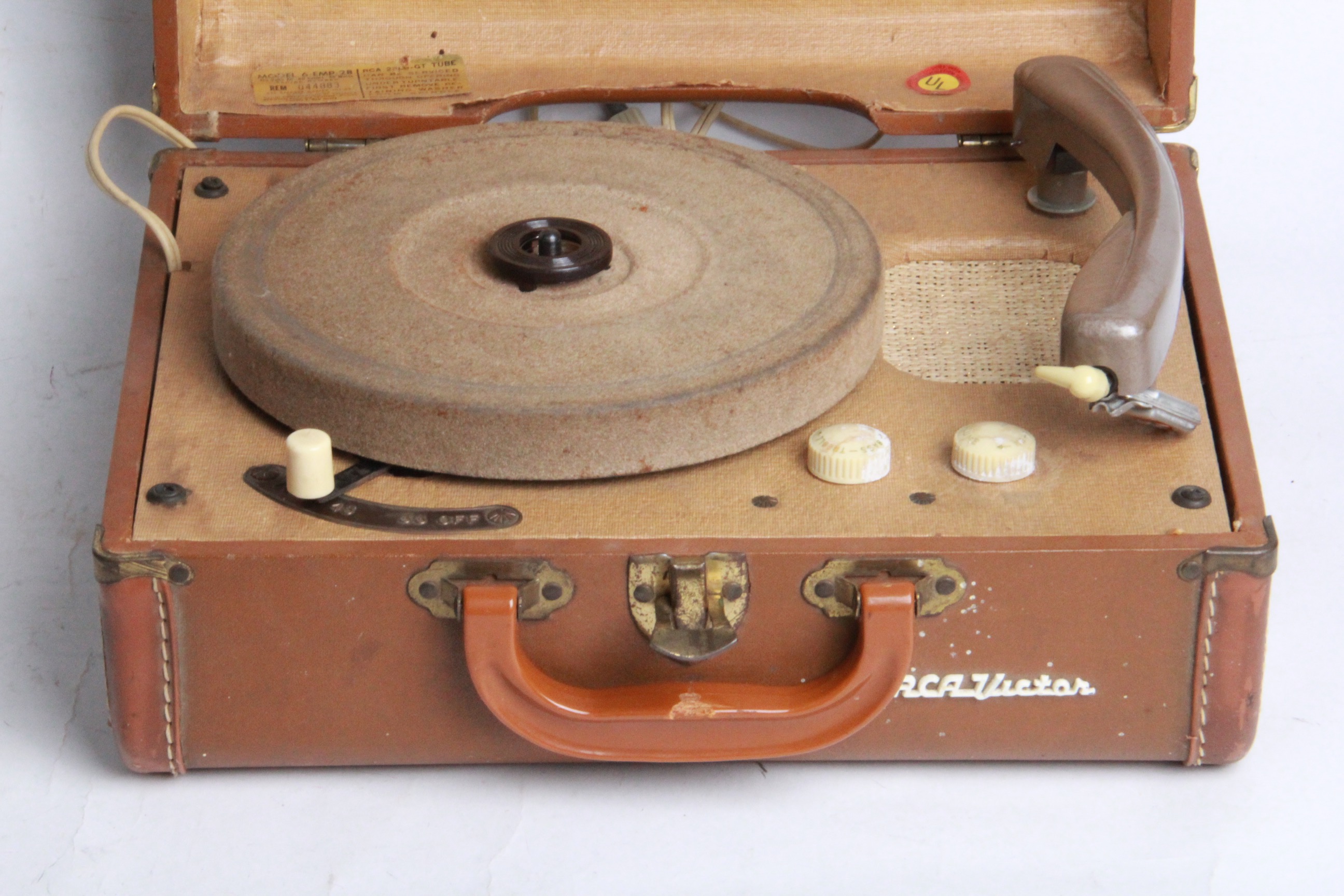 Victrola Model 6-EMP-2B Case Record Player