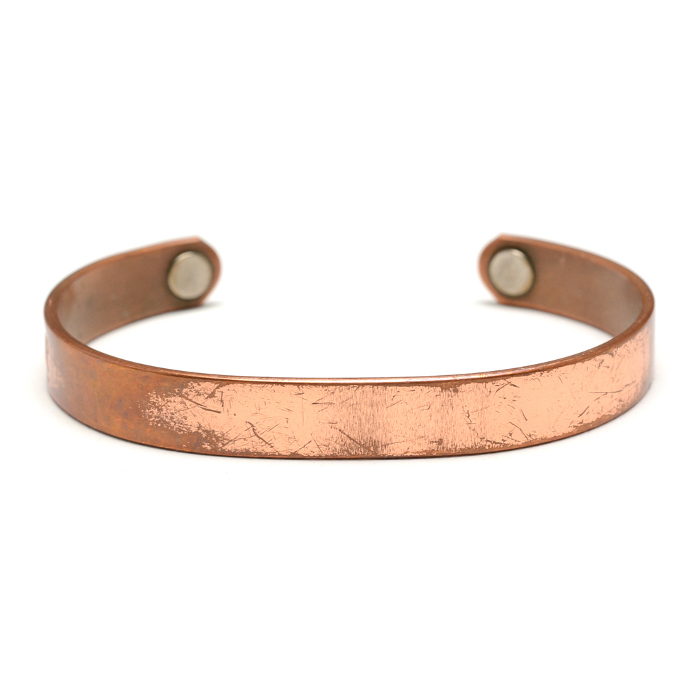 Assortment of Cuff Bracelets Including Brass and Copper