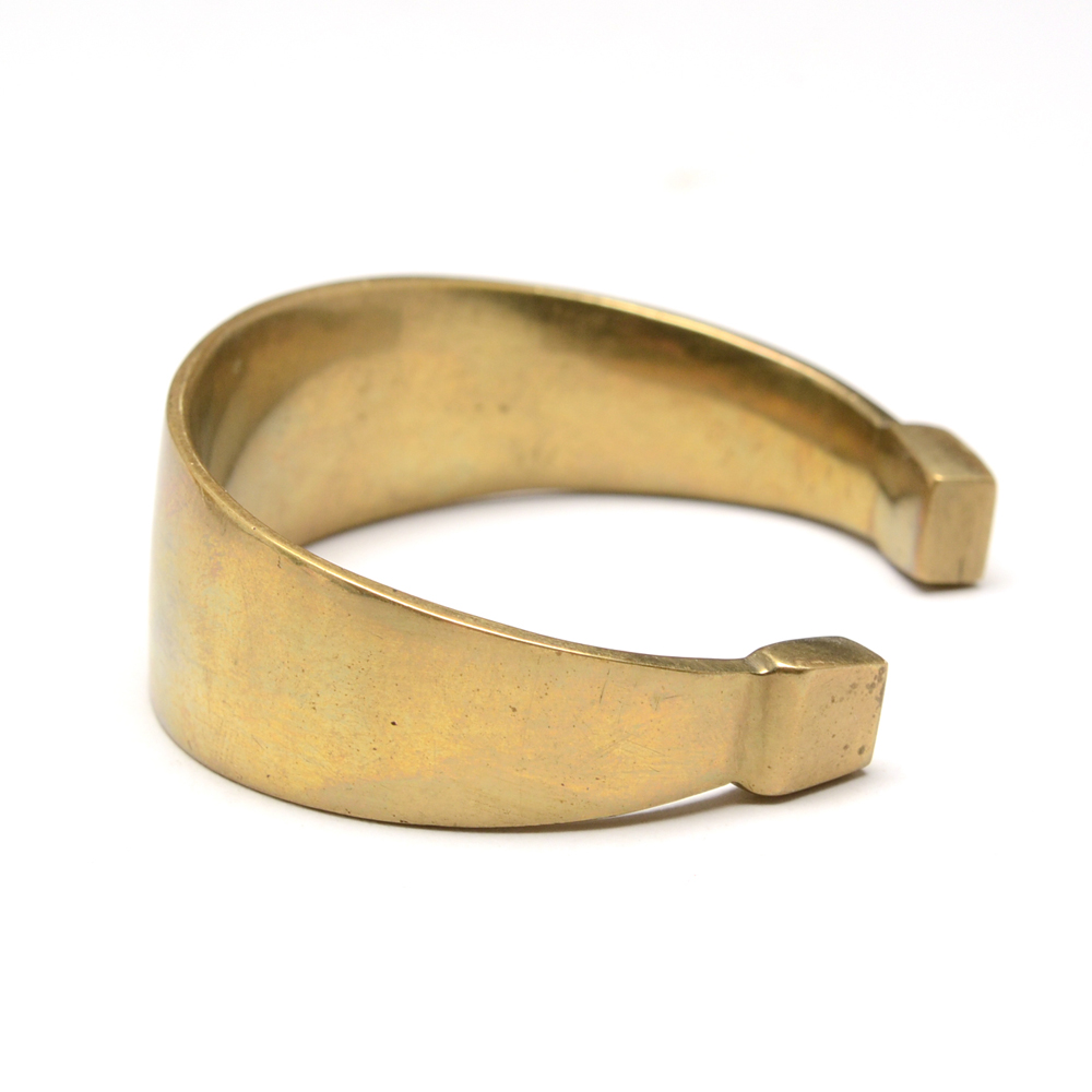 Assortment of Cuff Bracelets Including Brass and Copper