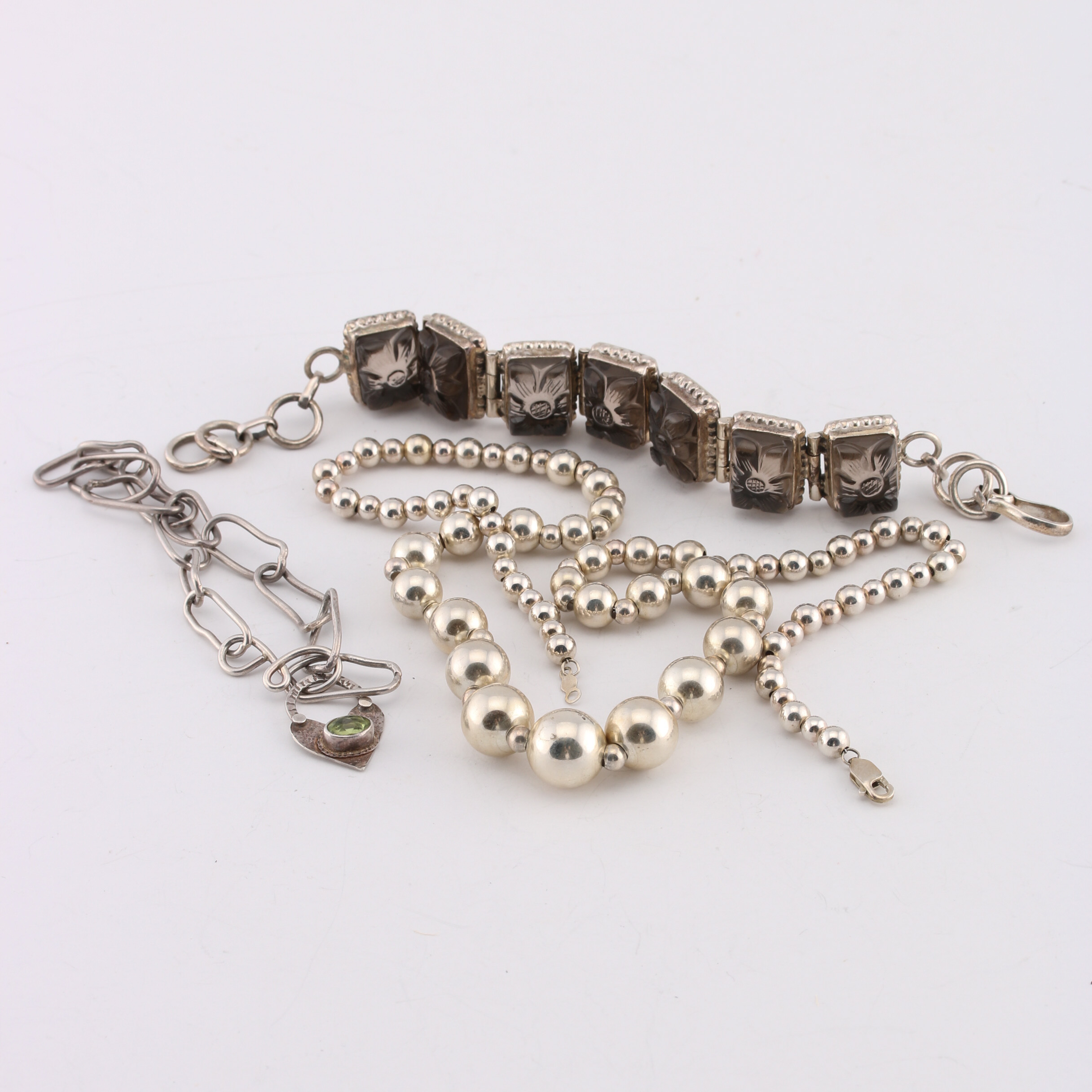 Grouping of Sterling Silver Jewelry