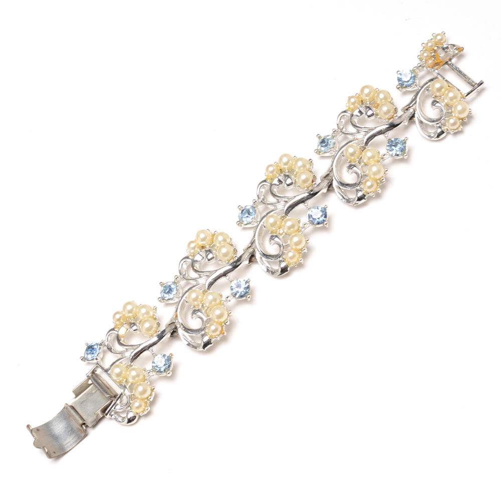 Collection of Costume Jewelry Including Michael Negrin Necklace