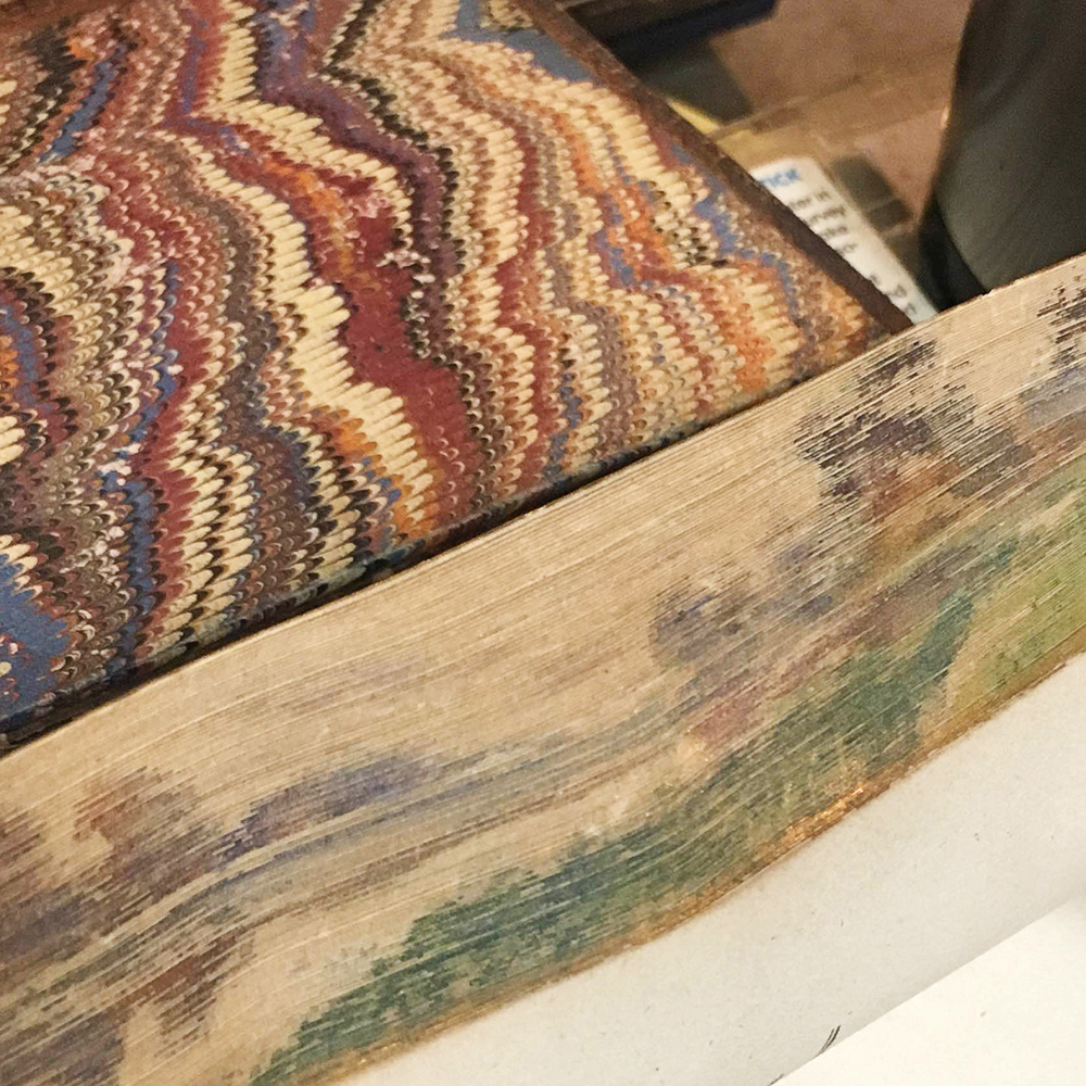 1810 Facsimile Edition "Compleat Angler" with Fore-Edge Painting by Isaac Walton