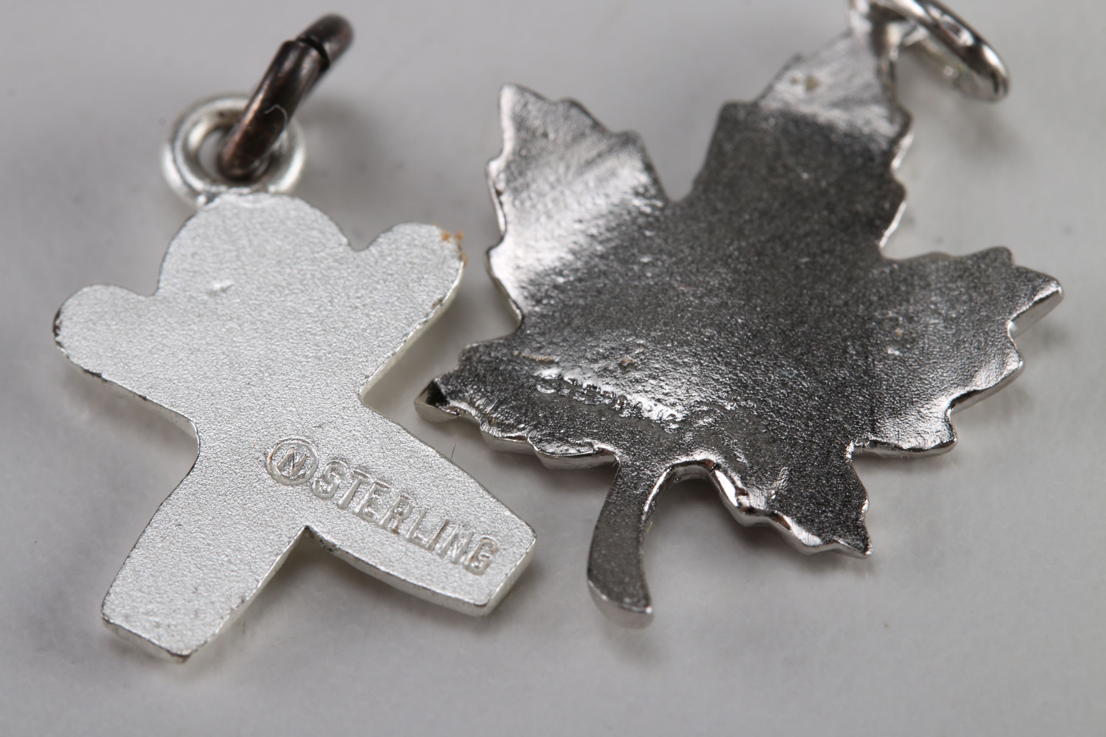 Sterling Assortment Pendants and Pin