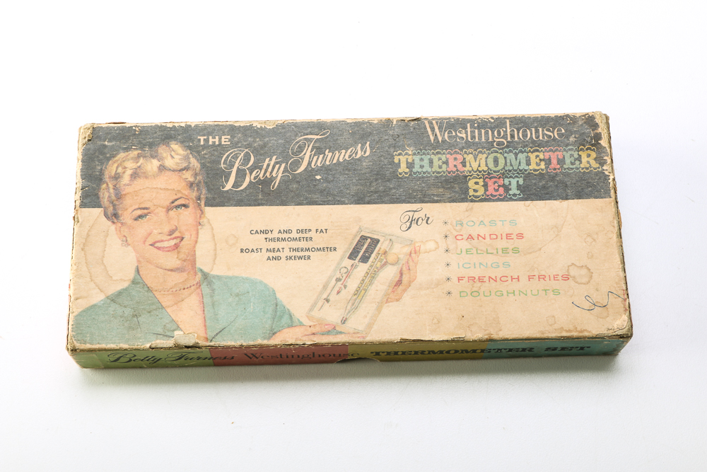 Circa 1950s Betty Furness Westinghouse Thermometer Set