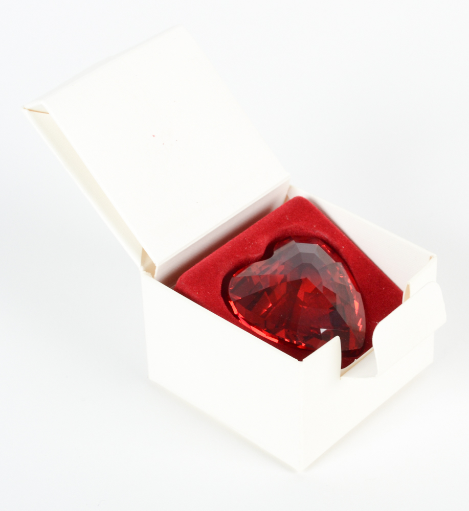 Swarovski Crystal Red Heart