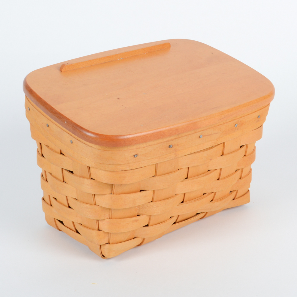 Longaberger Recipe Card Box