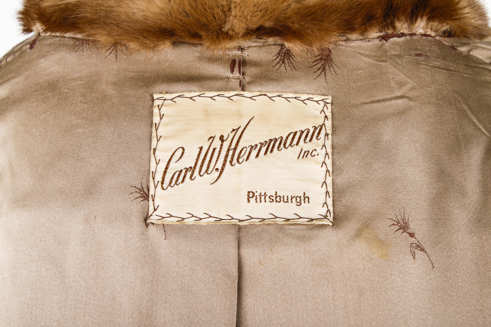 Vintage Mink Fur Stole