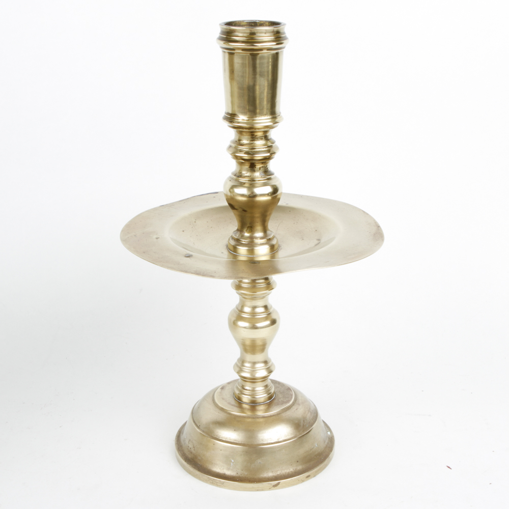 Collection of Brass Candle Holders