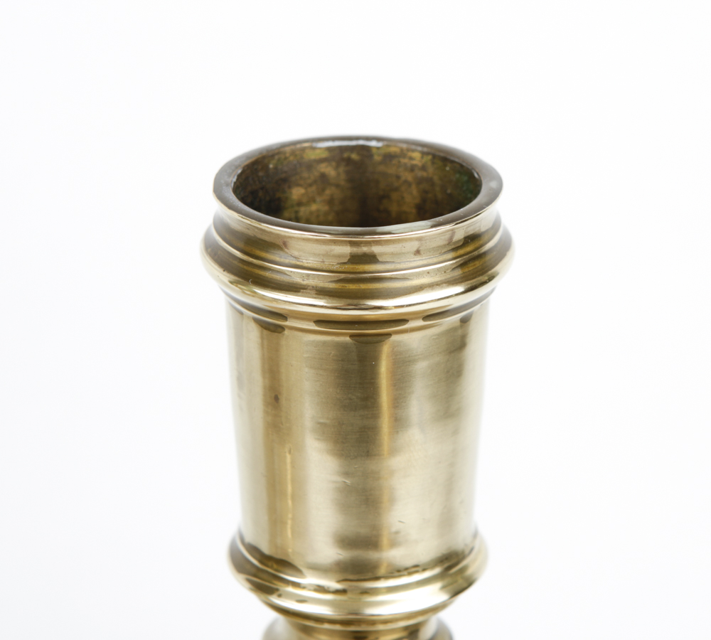 Collection of Brass Candle Holders