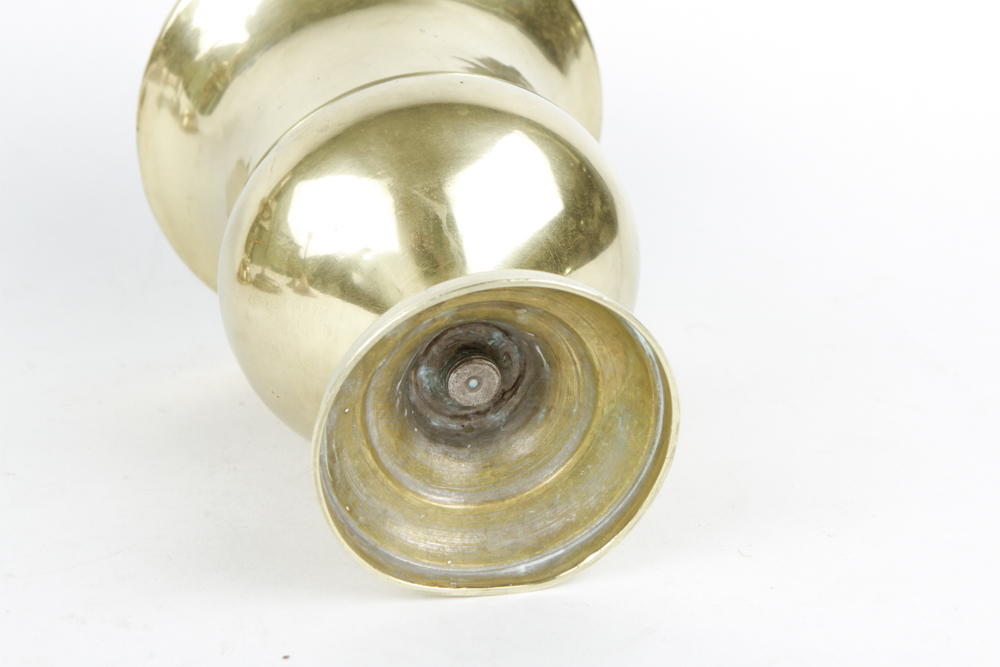 Collection of Brass Candle Holders