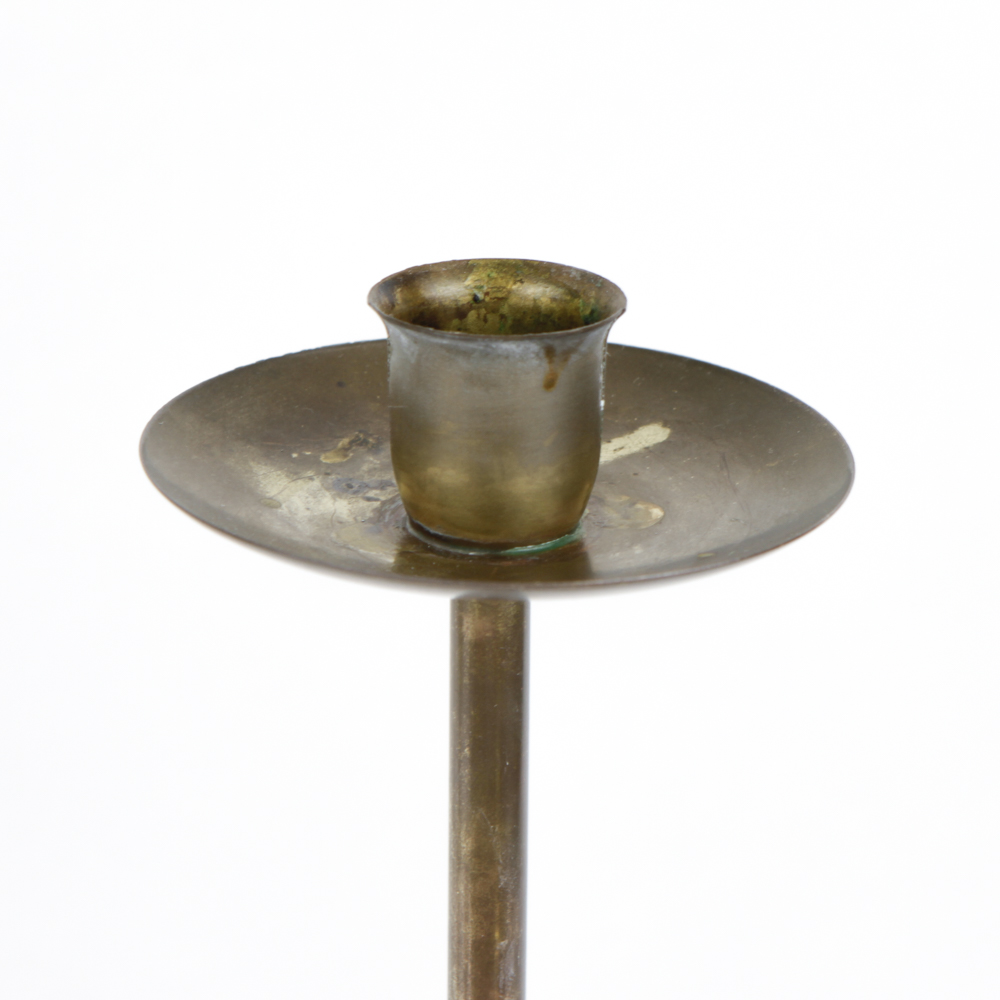 Collection of Brass Candle Holders