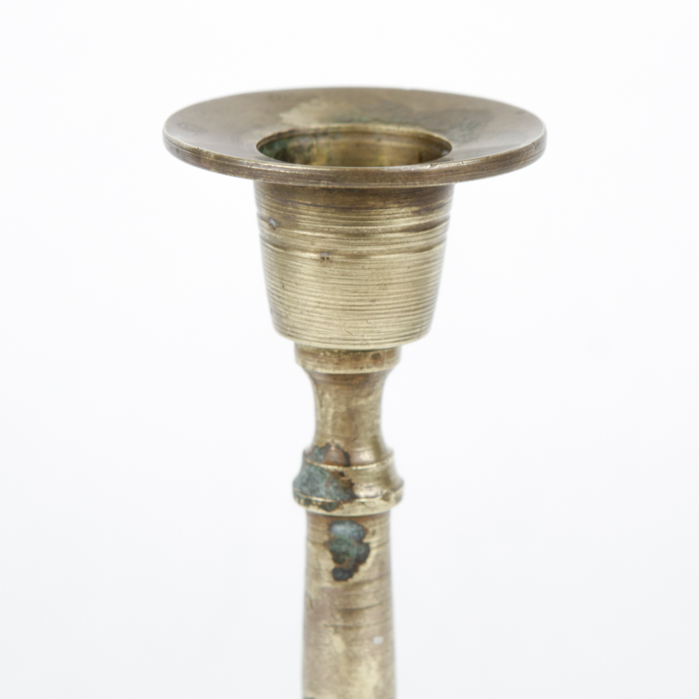 Collection of Brass Candle Holders