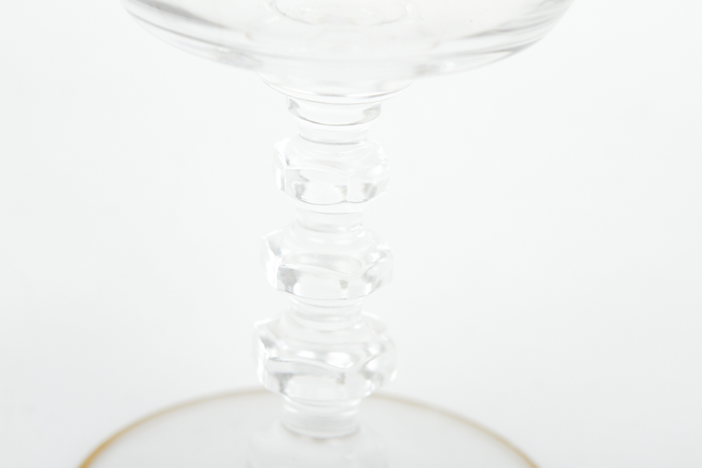 Assortment of Crystal Glasses