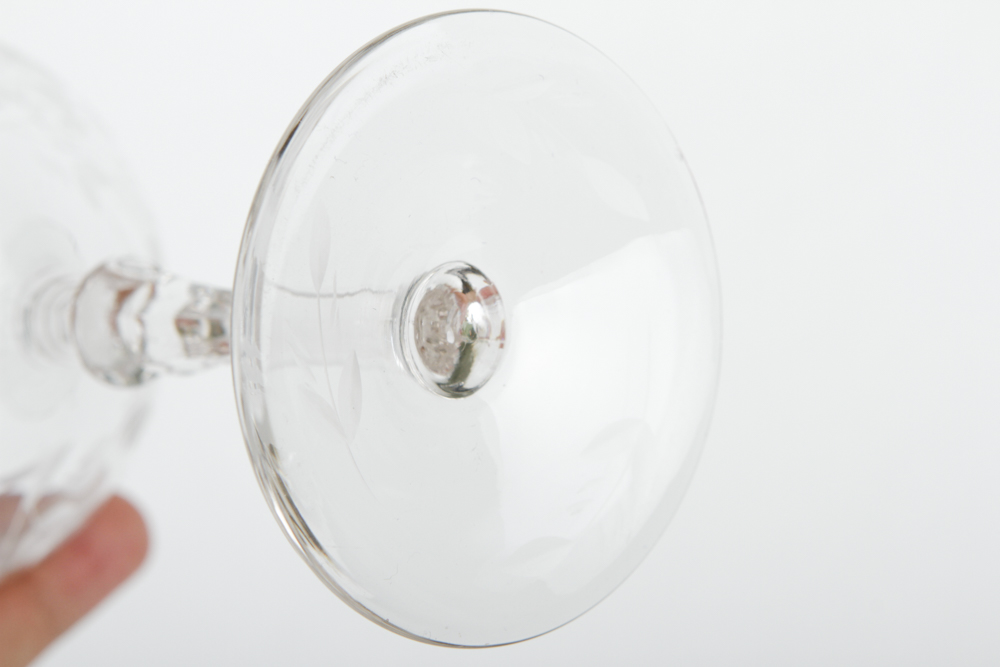 Assortment of Crystal Glasses