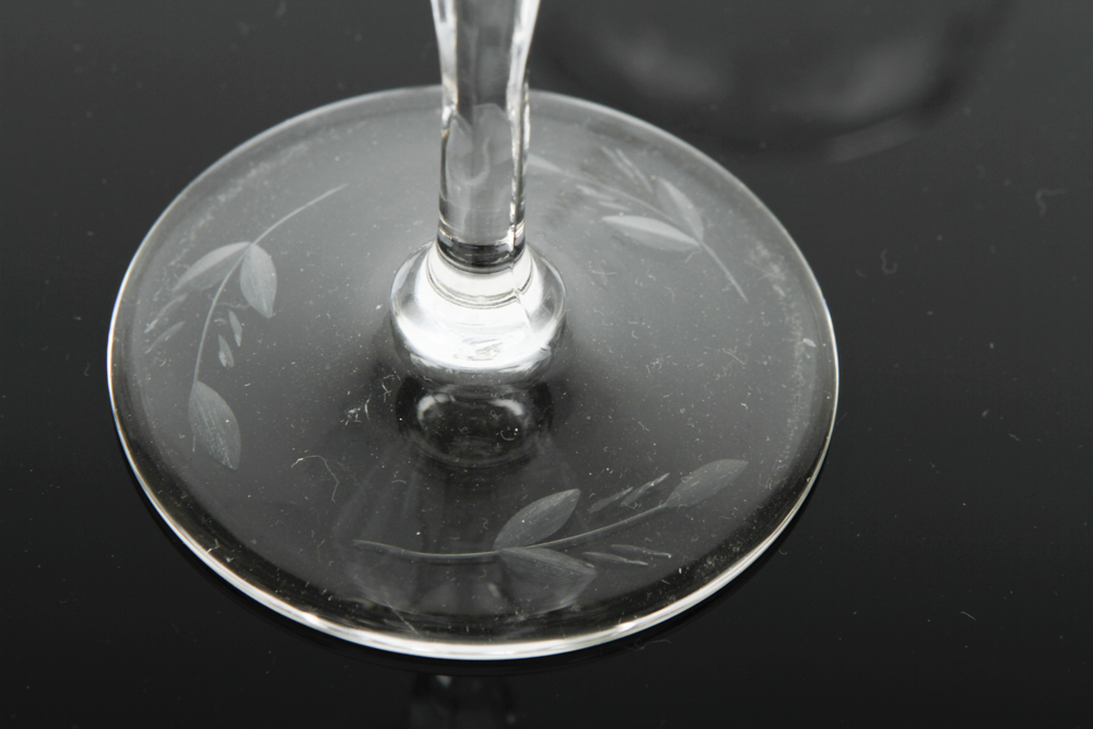 Assortment of Crystal Glasses