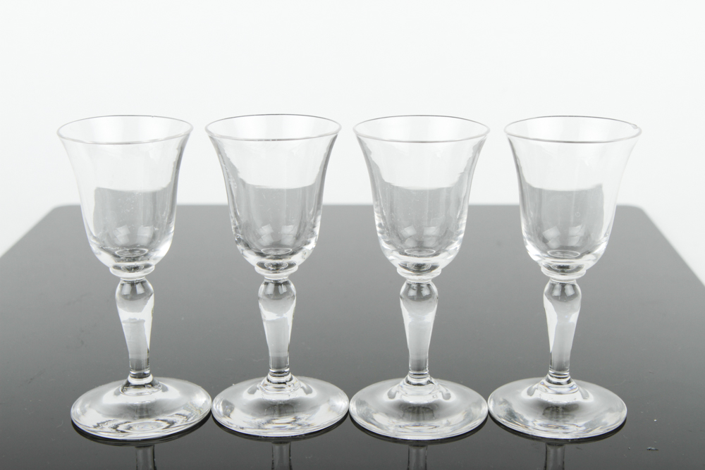 Assortment of Crystal Glasses