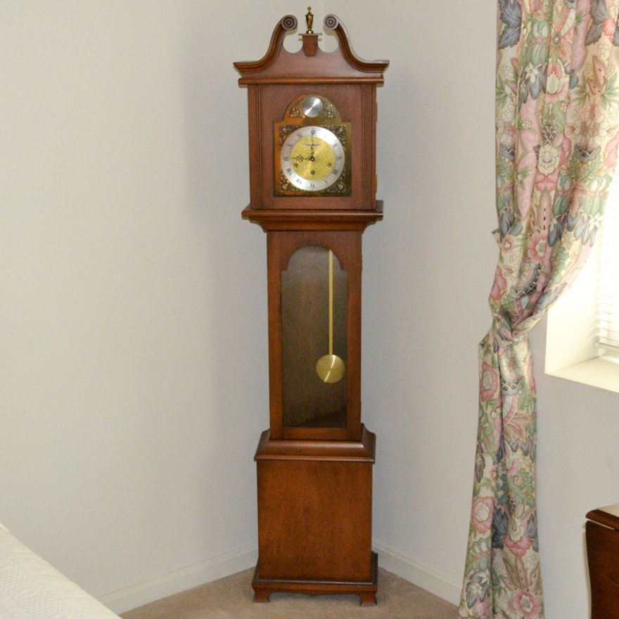 Seth Thomas "Tempus Fugit" Grandmother Clock