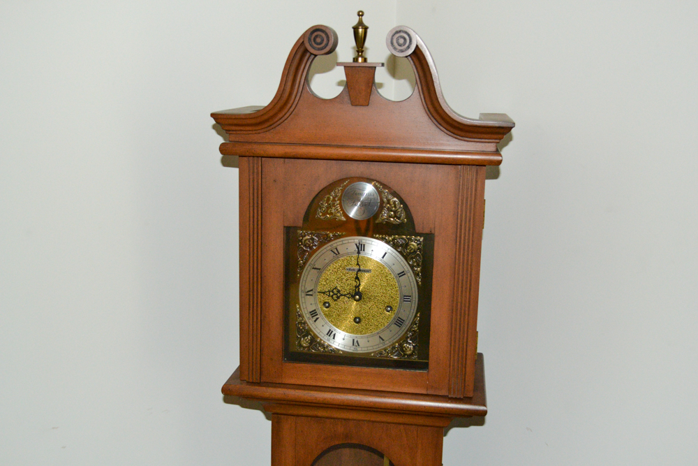 Seth Thomas "Tempus Fugit" Grandmother Clock