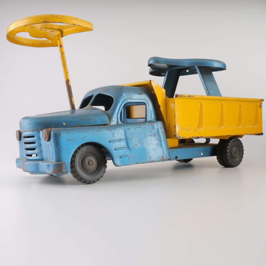 Structo Ride 'Em Toy Dump Truck