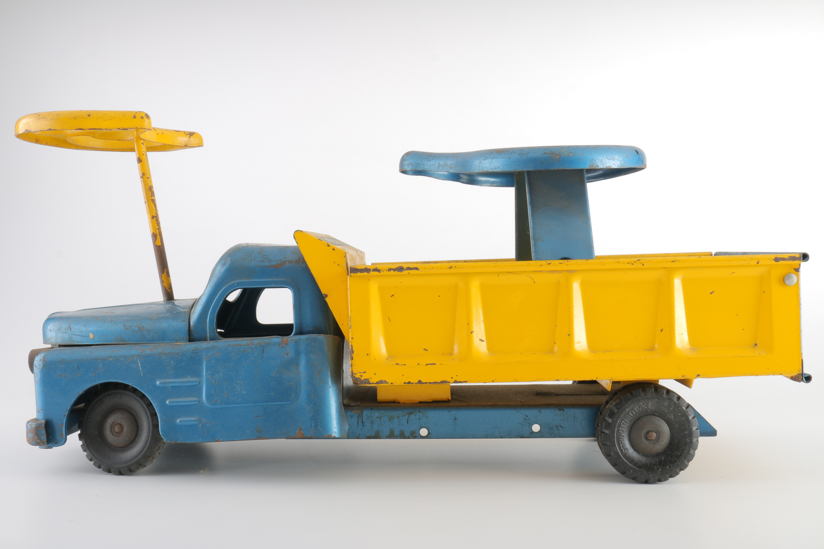 Structo Ride 'Em Toy Dump Truck