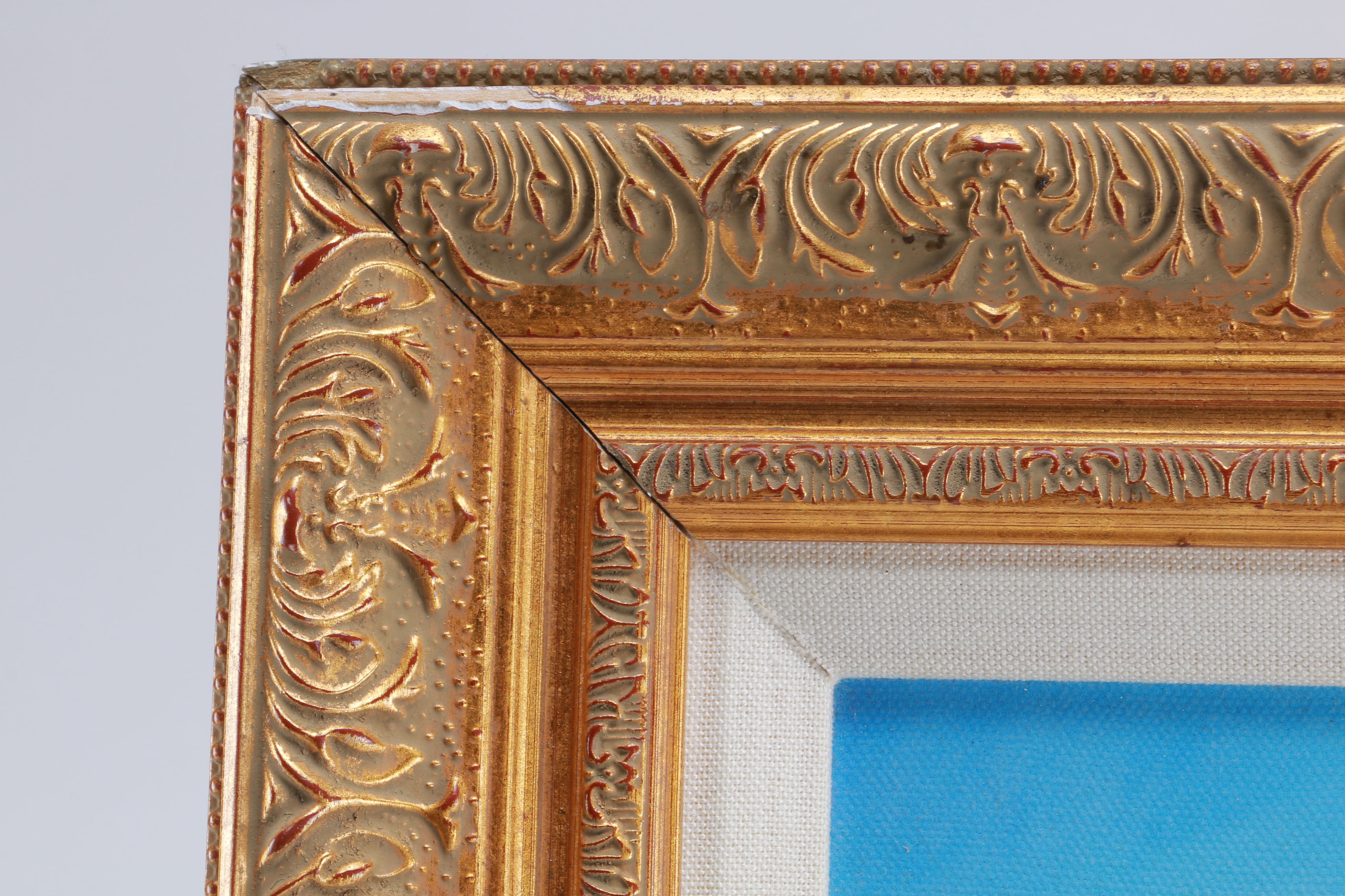 Giclée on Canvas Depicting House and Garden