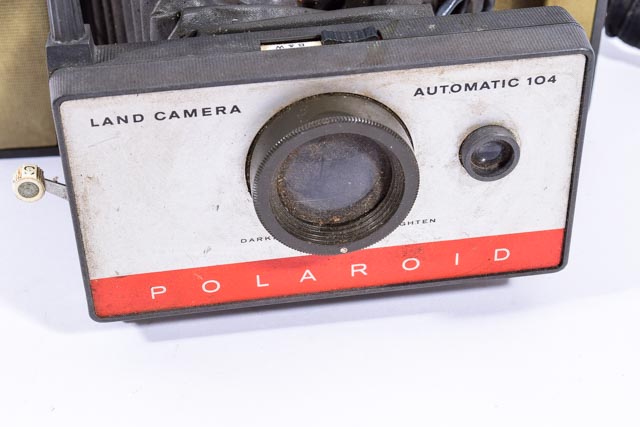 Pair of Vintage Polaroid Land Cameras