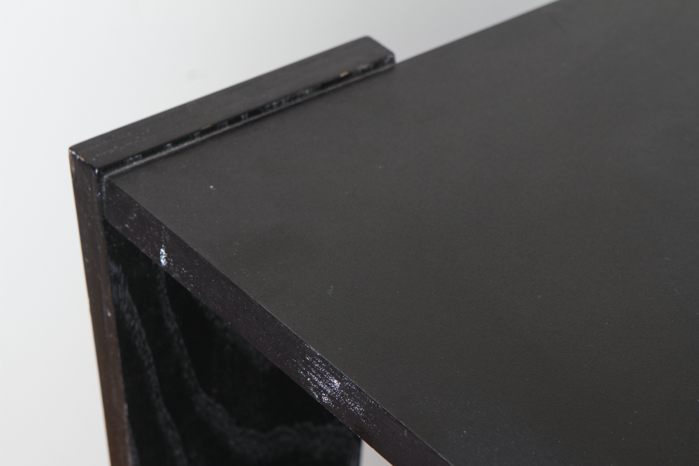 Black Wooden TV Stand