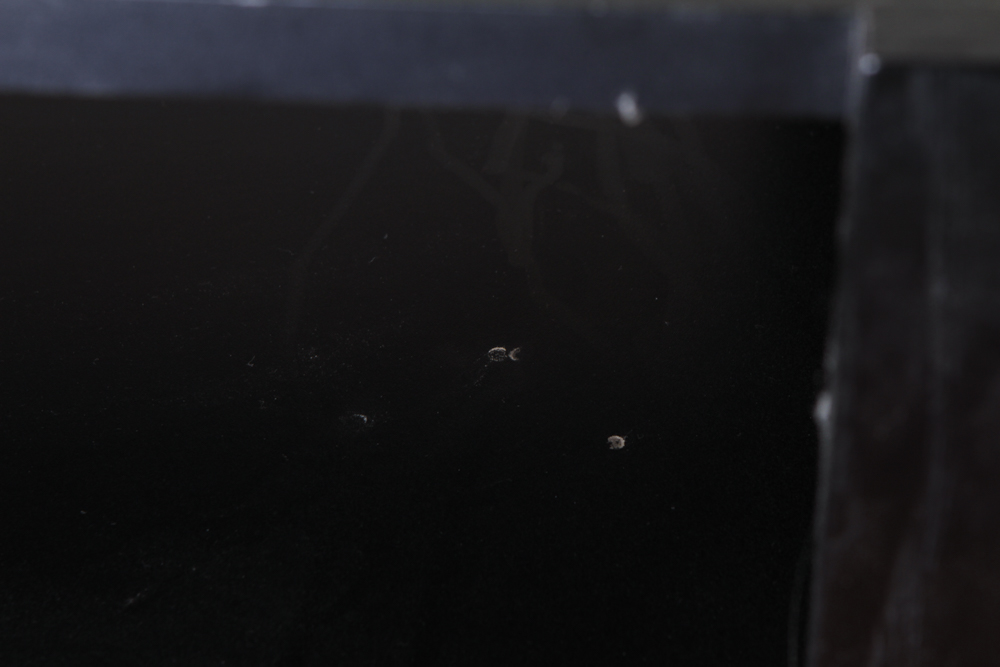 Black Wooden TV Stand