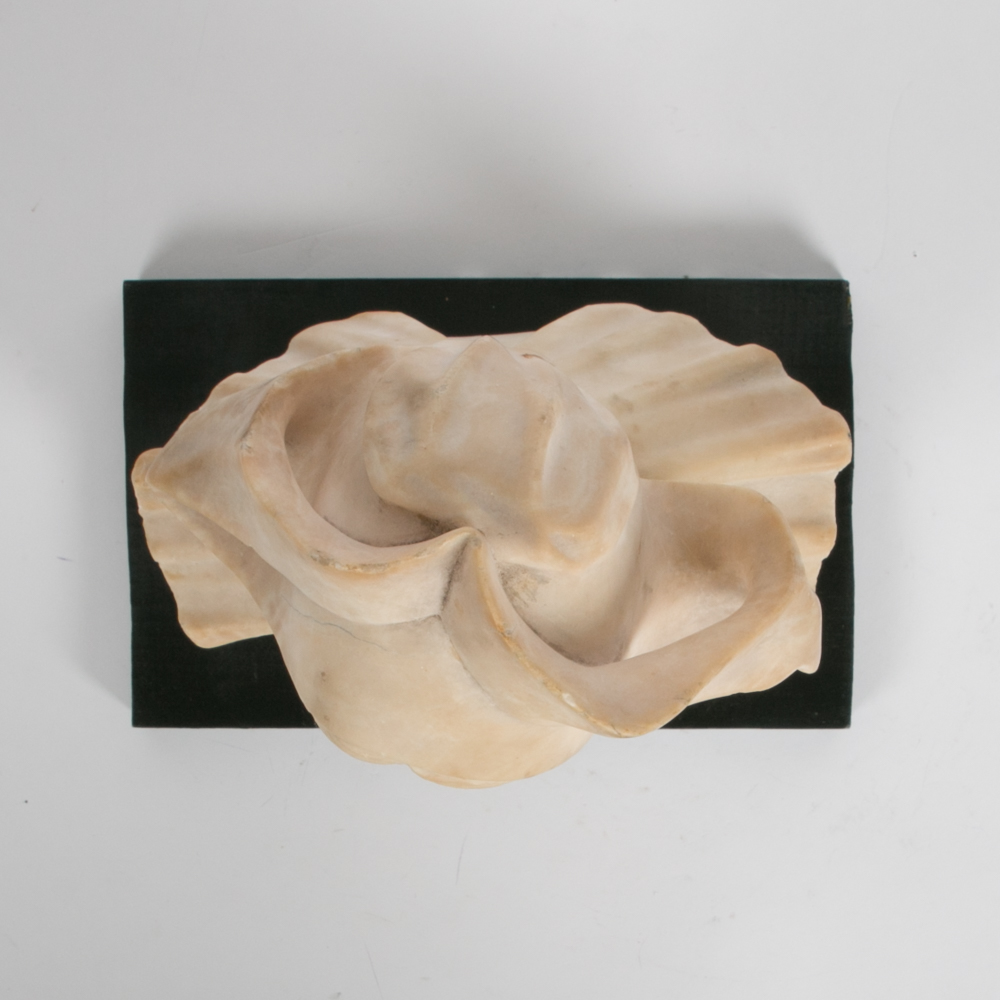 Alabaster Bust of Dutch Woman