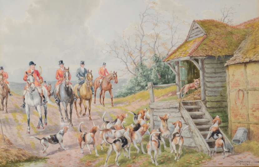 H. Murray Original Watercolor