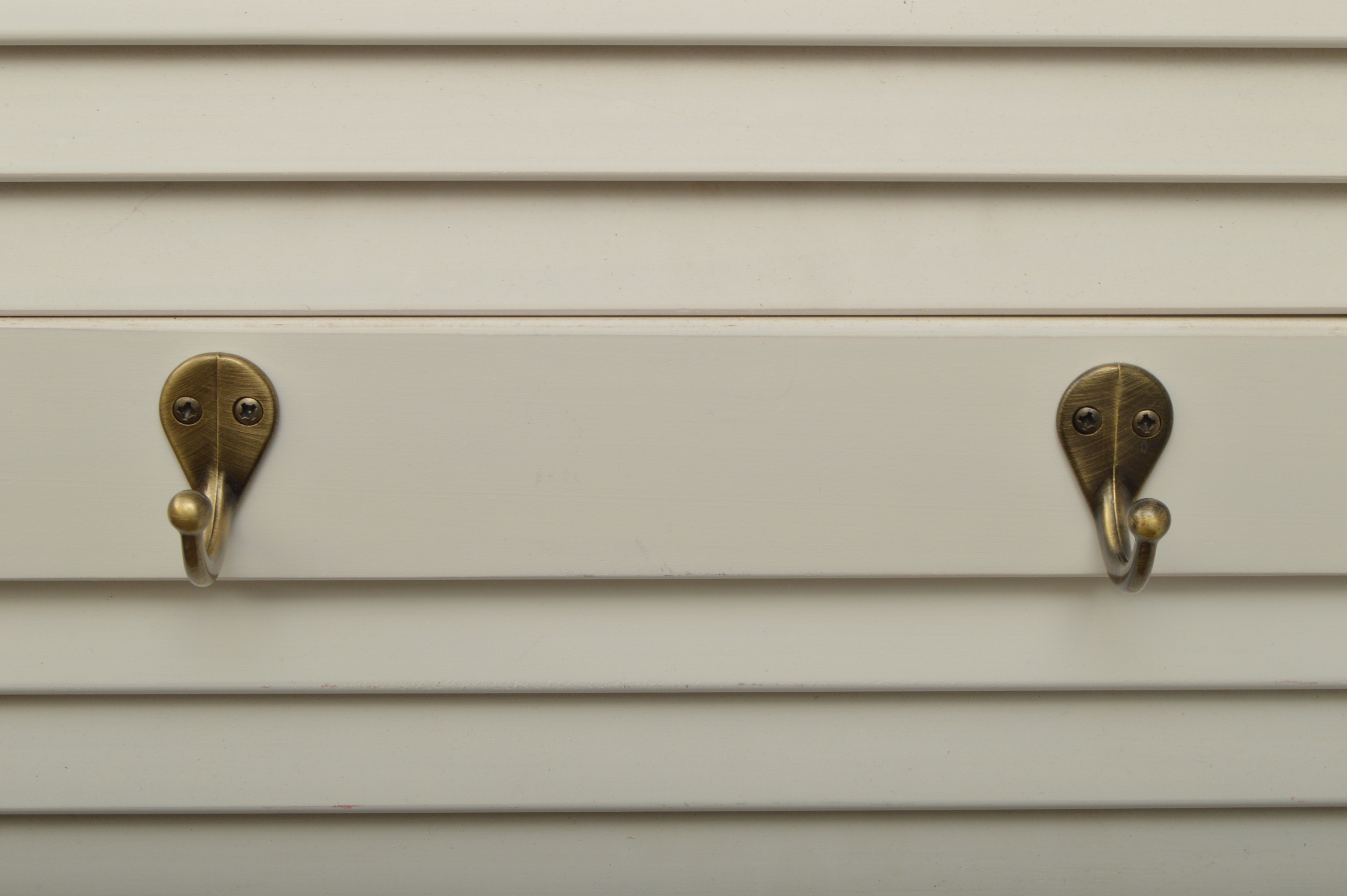 White Shutter Folding Screen