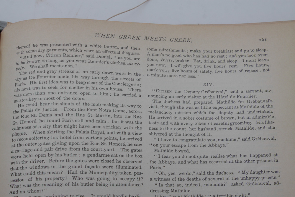 Bound "Demorest" Magazine Annual and Antique "Cosmopolitan" Magazine