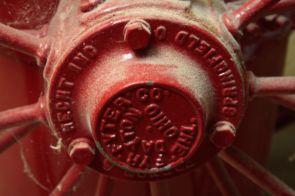 Vintage Foam Fyr-Fyter Fire Extinguisher on Wheels