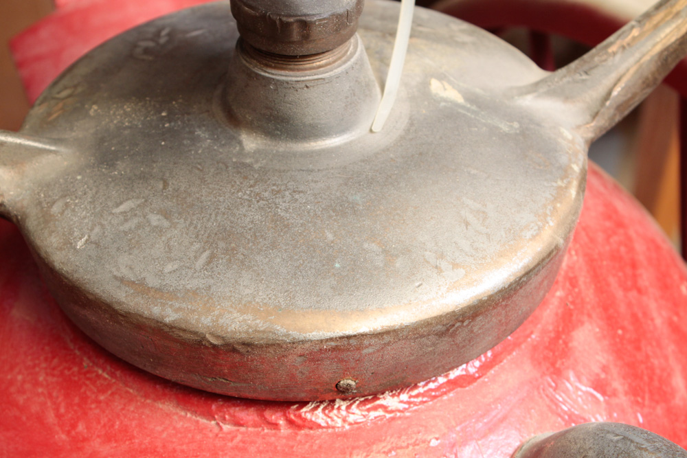 Vintage Foam Fyr-Fyter Fire Extinguisher on Wheels