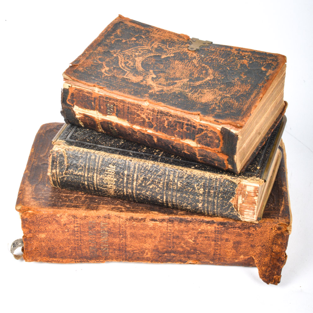Collection of Antique Bibles