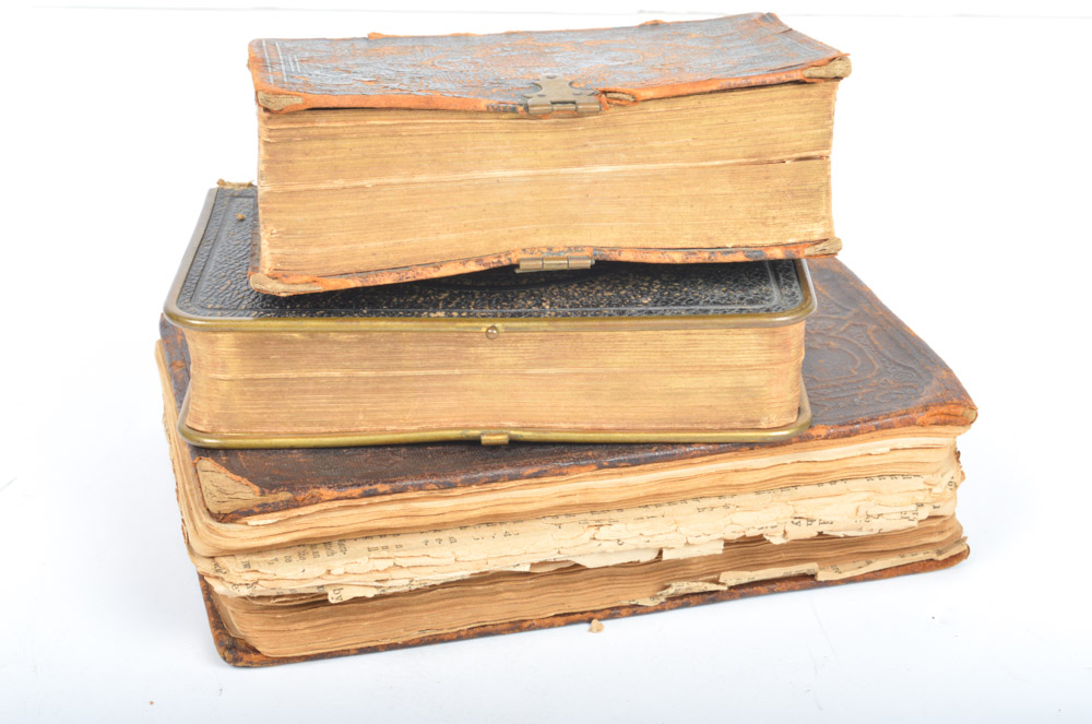 Collection of Antique Bibles
