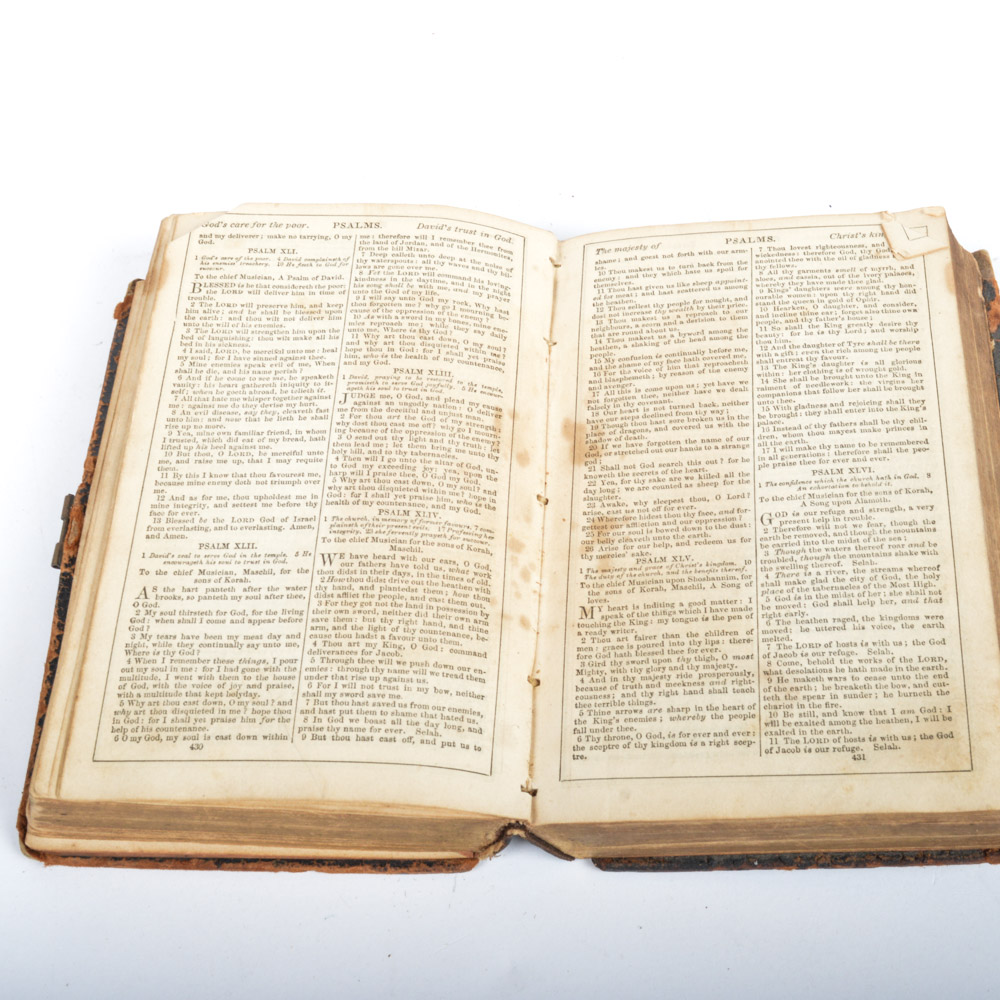 Collection of Antique Bibles