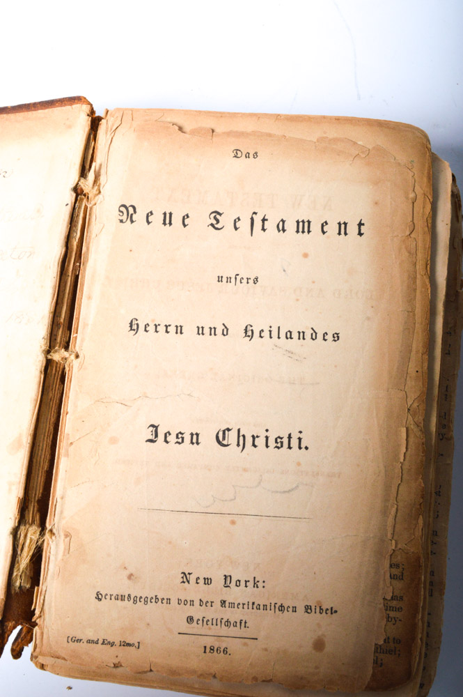 Collection of Antique Bibles