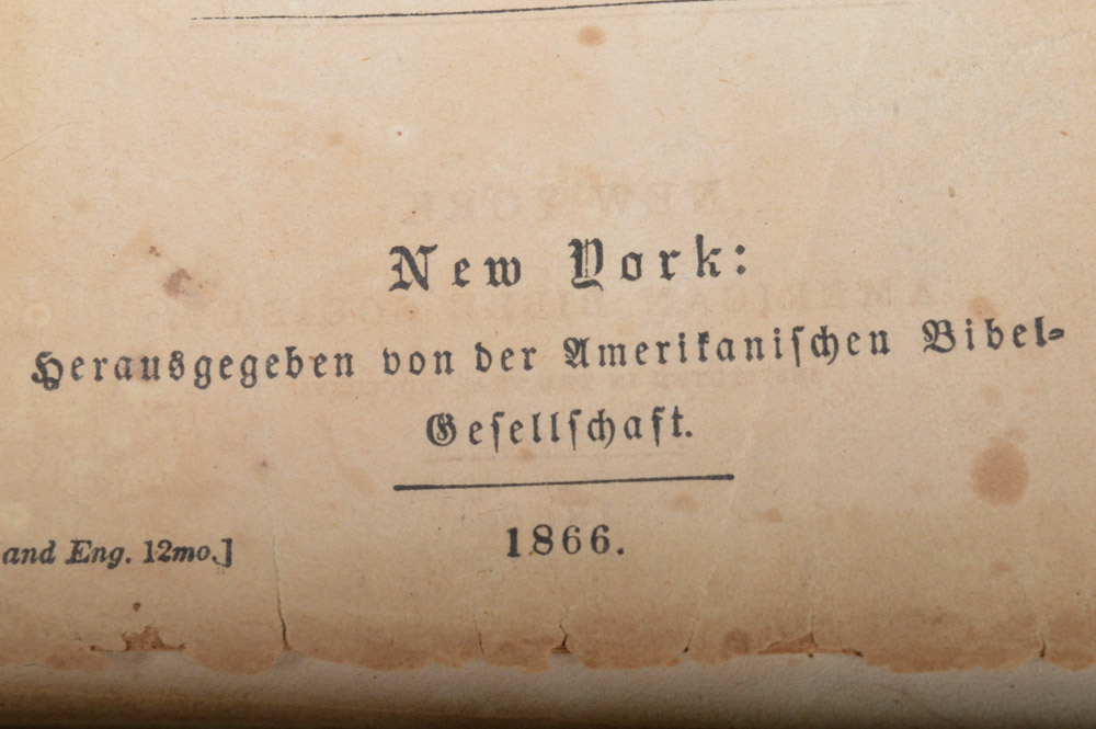 Collection of Antique Bibles