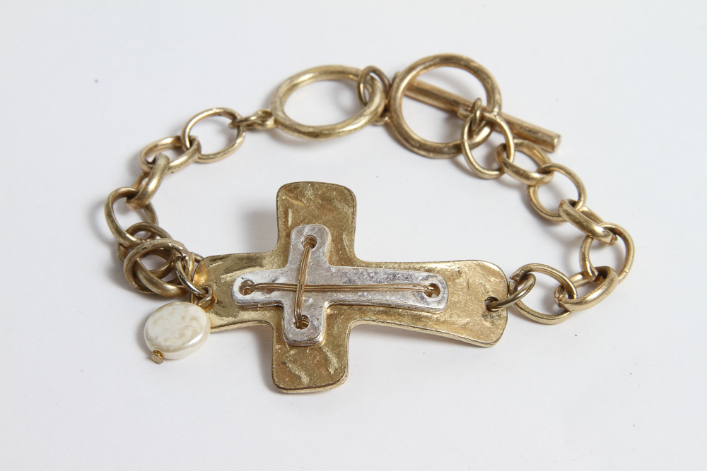 Collection of Gold Tone Modern Fashion Jewelry