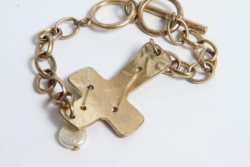 Collection of Gold Tone Modern Fashion Jewelry