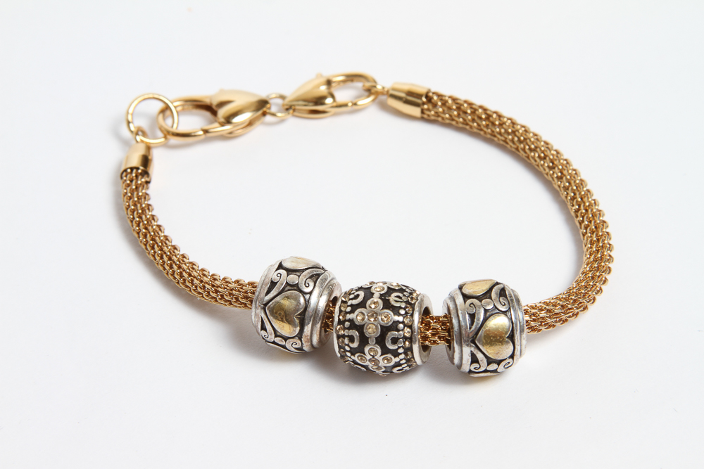 Collection of Gold Tone Modern Fashion Jewelry