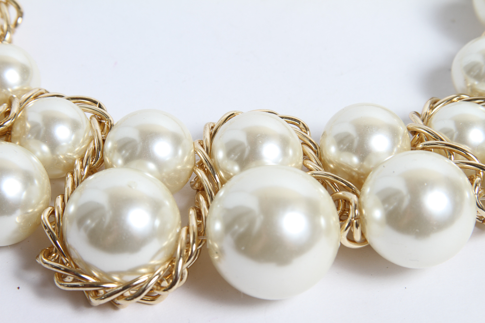 Collection of Gold Tone Modern Fashion Jewelry