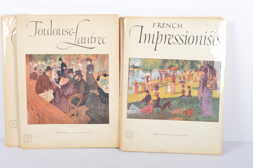 Abrams Art Books Featuring Toulouse-Lautrec, Gauguin, Rembrandt, and Rubens