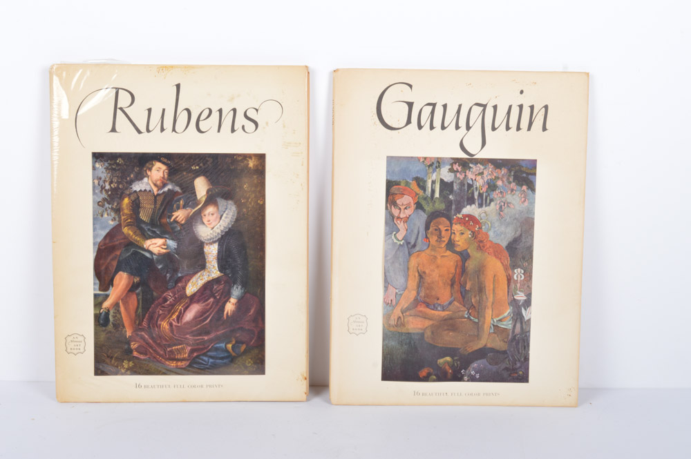 Abrams Art Books Featuring Toulouse-Lautrec, Gauguin, Rembrandt, and Rubens