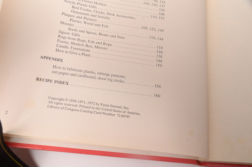 Assortment of Vintage Cookbooks