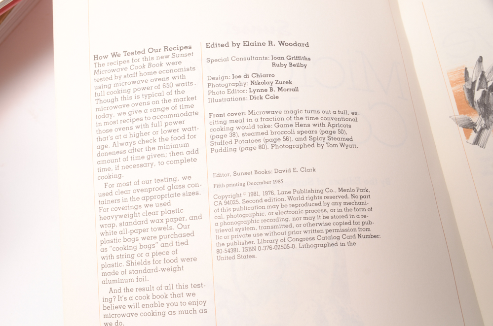 Assortment of Vintage Cookbooks